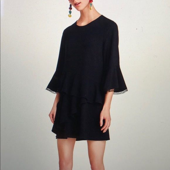 Zara Dresses & Skirts - Zara Frilly Dress Size XS
